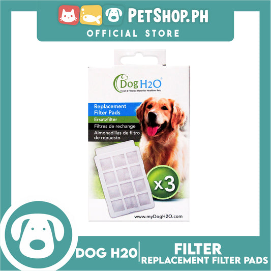 Dog H20 Fountain Filter Replacement 3 Pads
