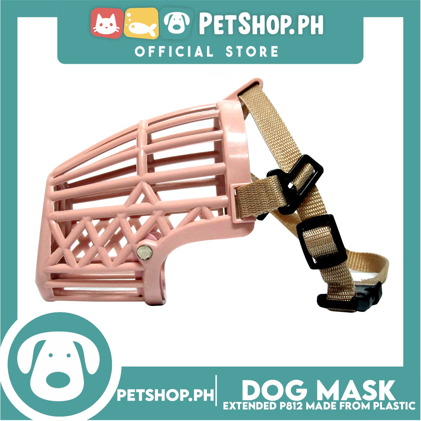 Petshop.ph Extended Dog Mask P812