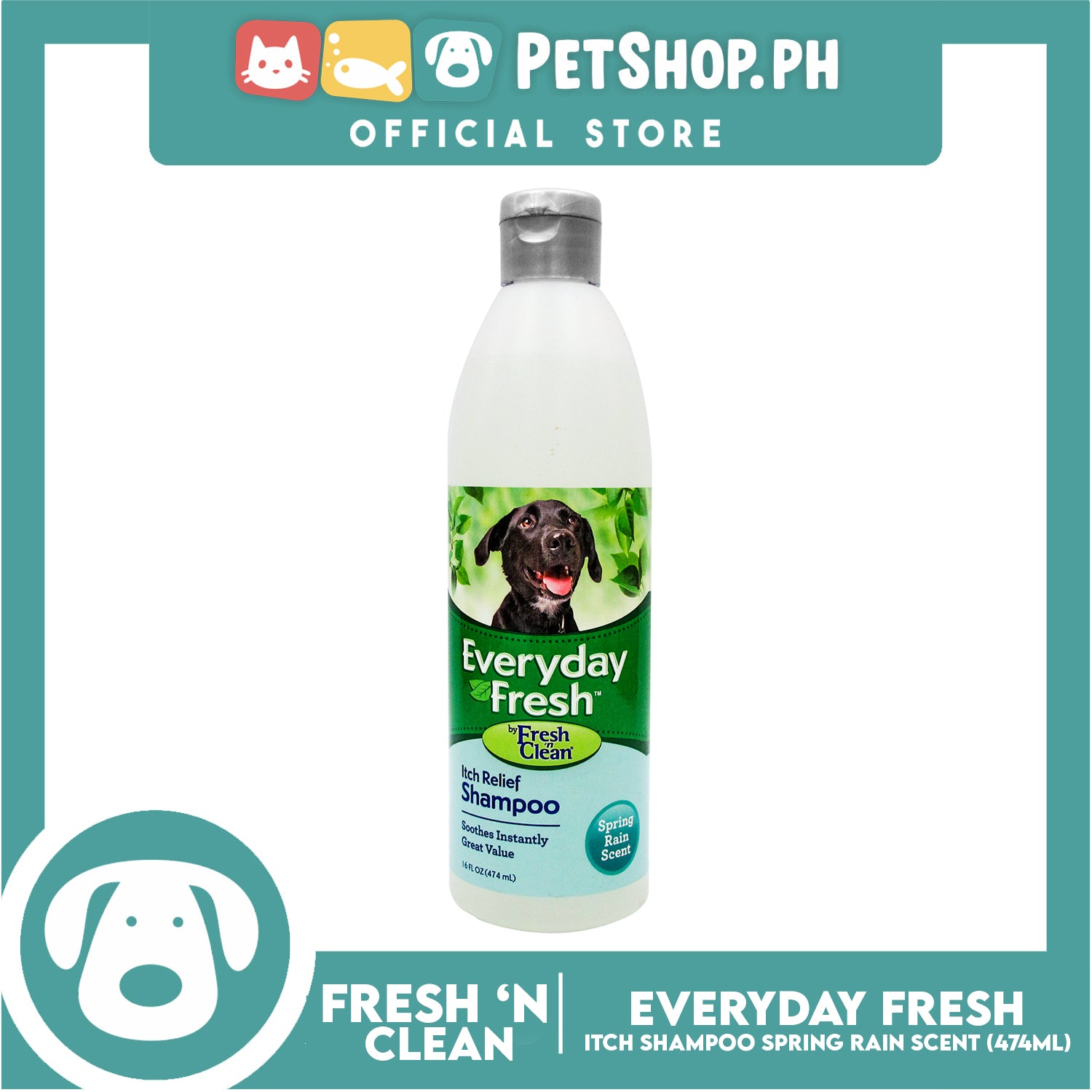 Clean and on sale fresh dog shampoo