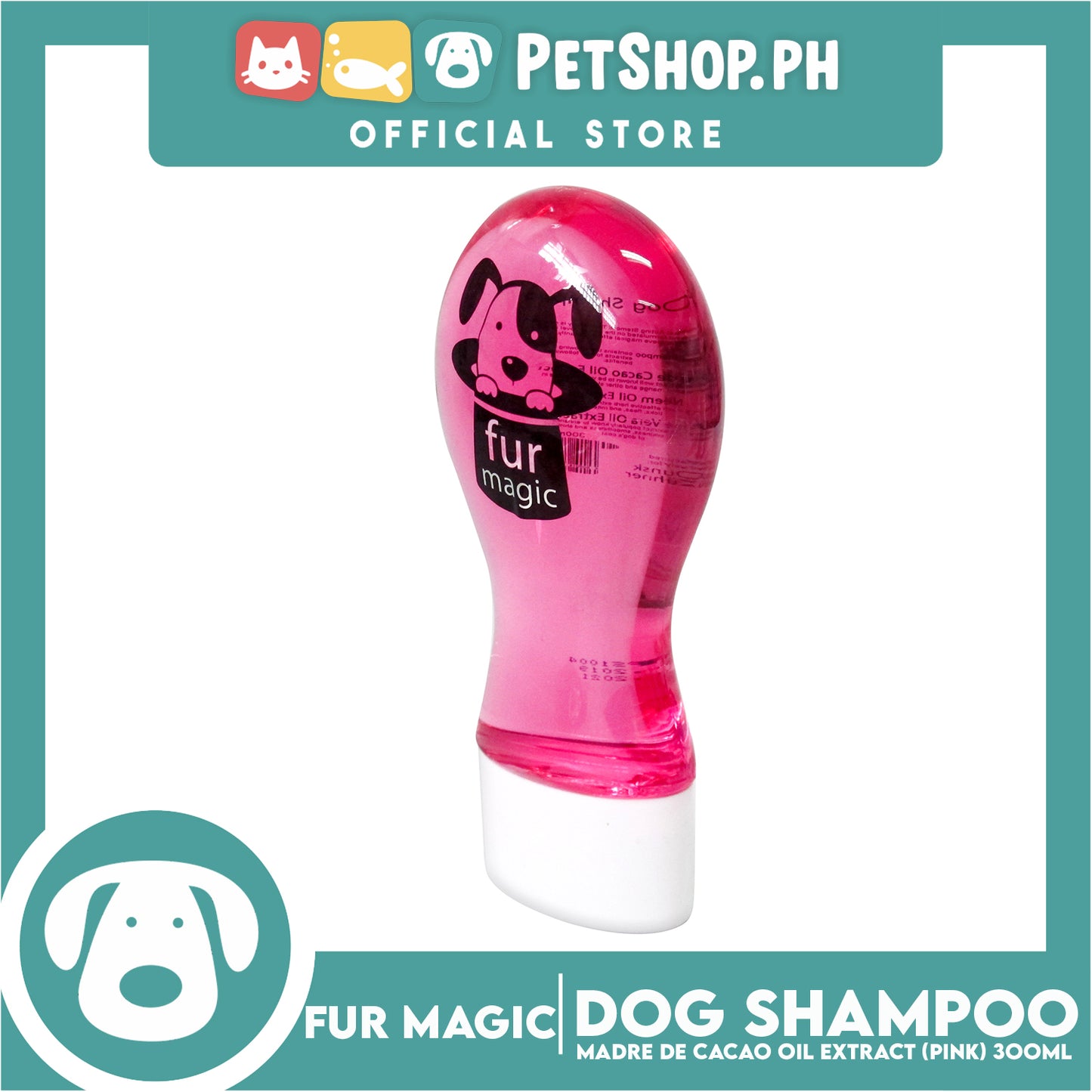 Fur magic with Fast Acting Stemcell Technology (Pink) 300ml Dog Shampoo