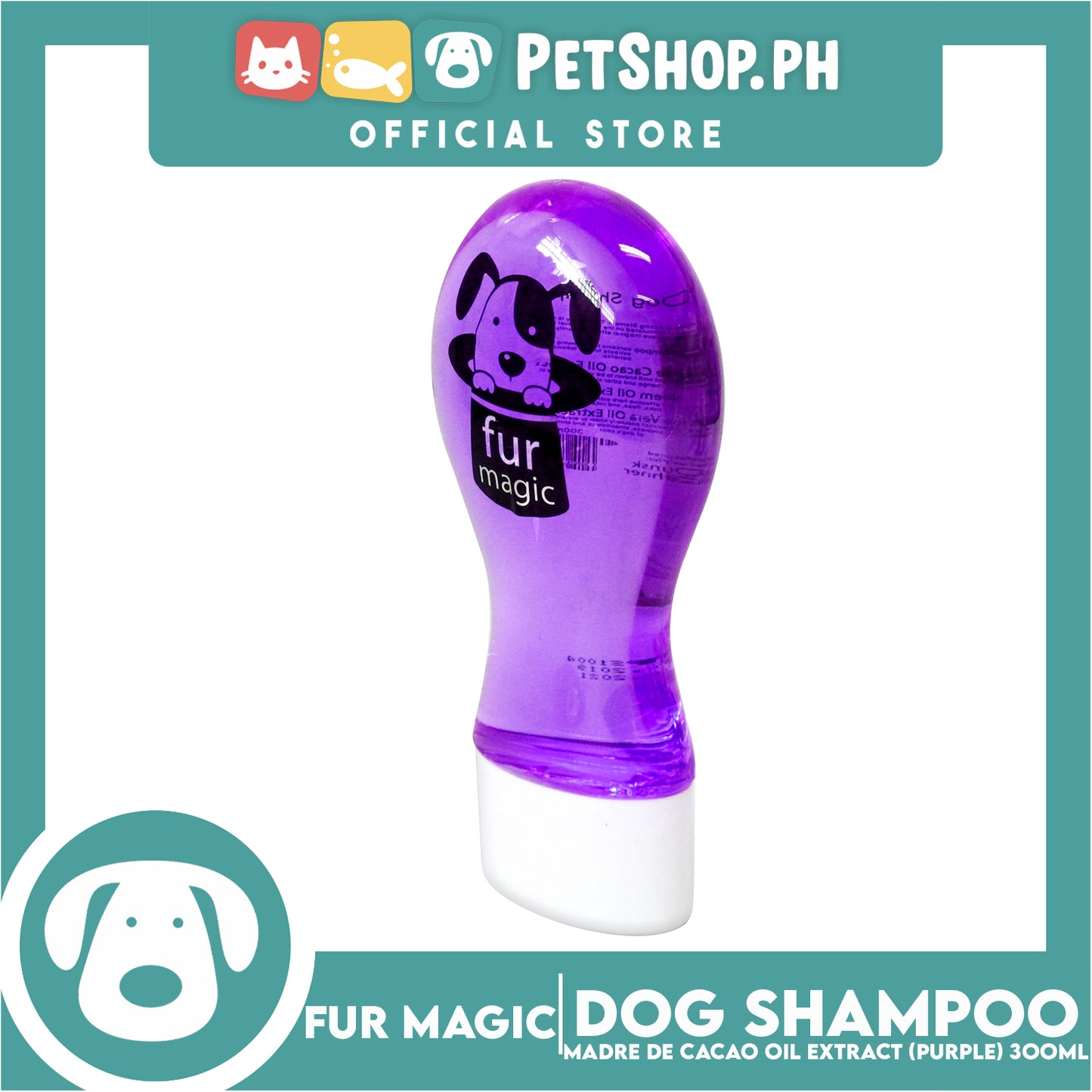 Fur magic with Fast Acting Stemcell Technology (Violet) 300ml Dog Shampoo