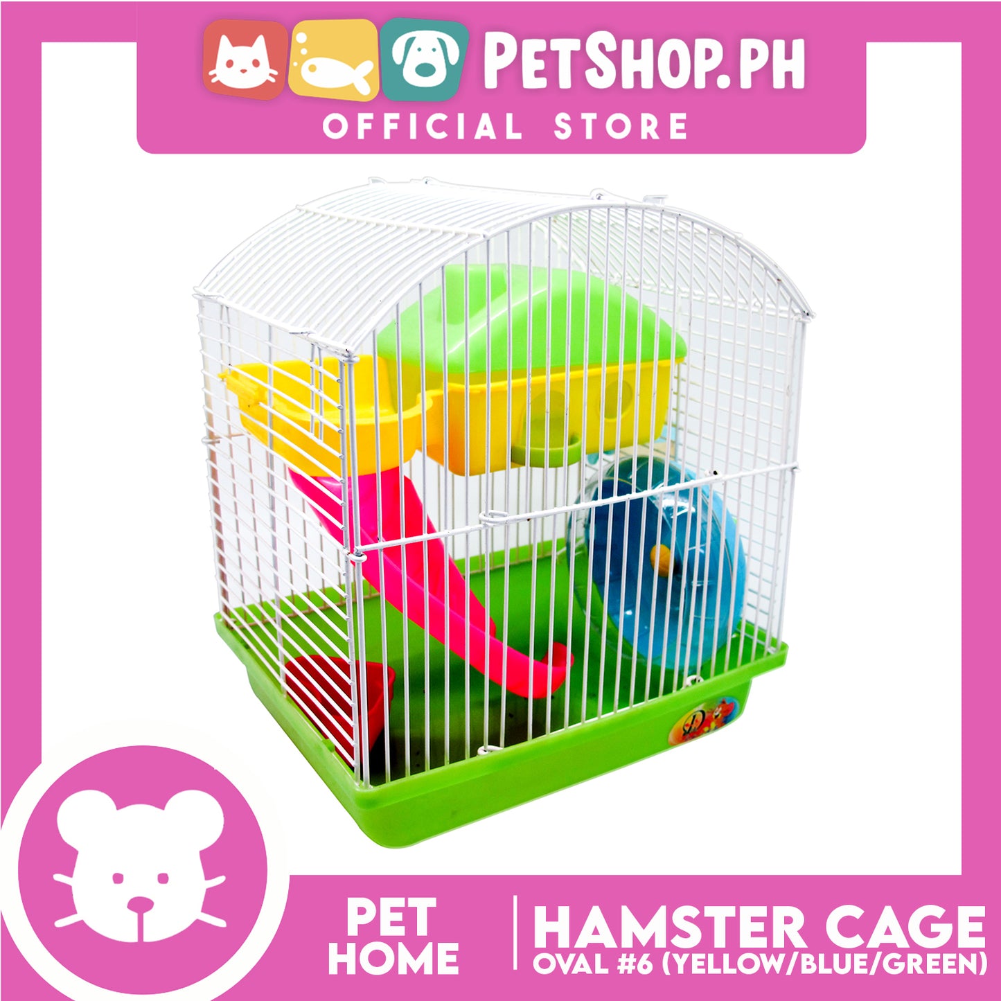 6# Oval Hamster Cage