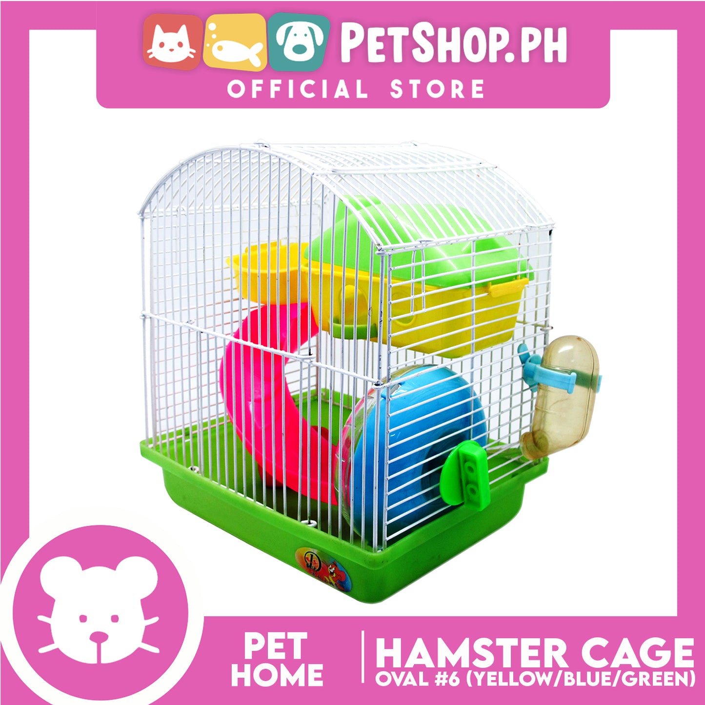 6# Oval Hamster Cage