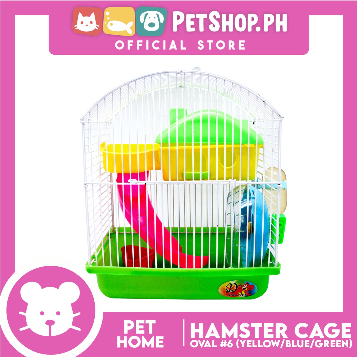 6# Oval Hamster Cage