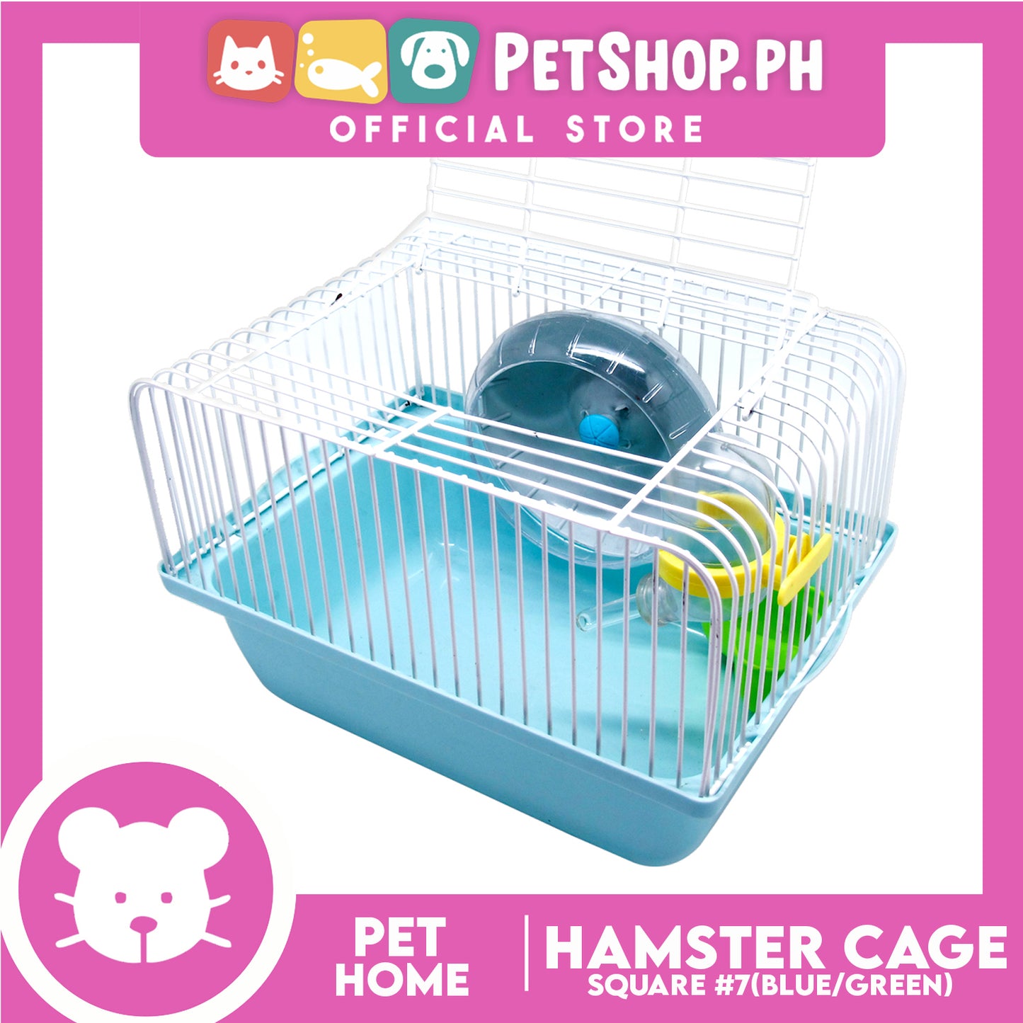 7# Square Hamster Cage