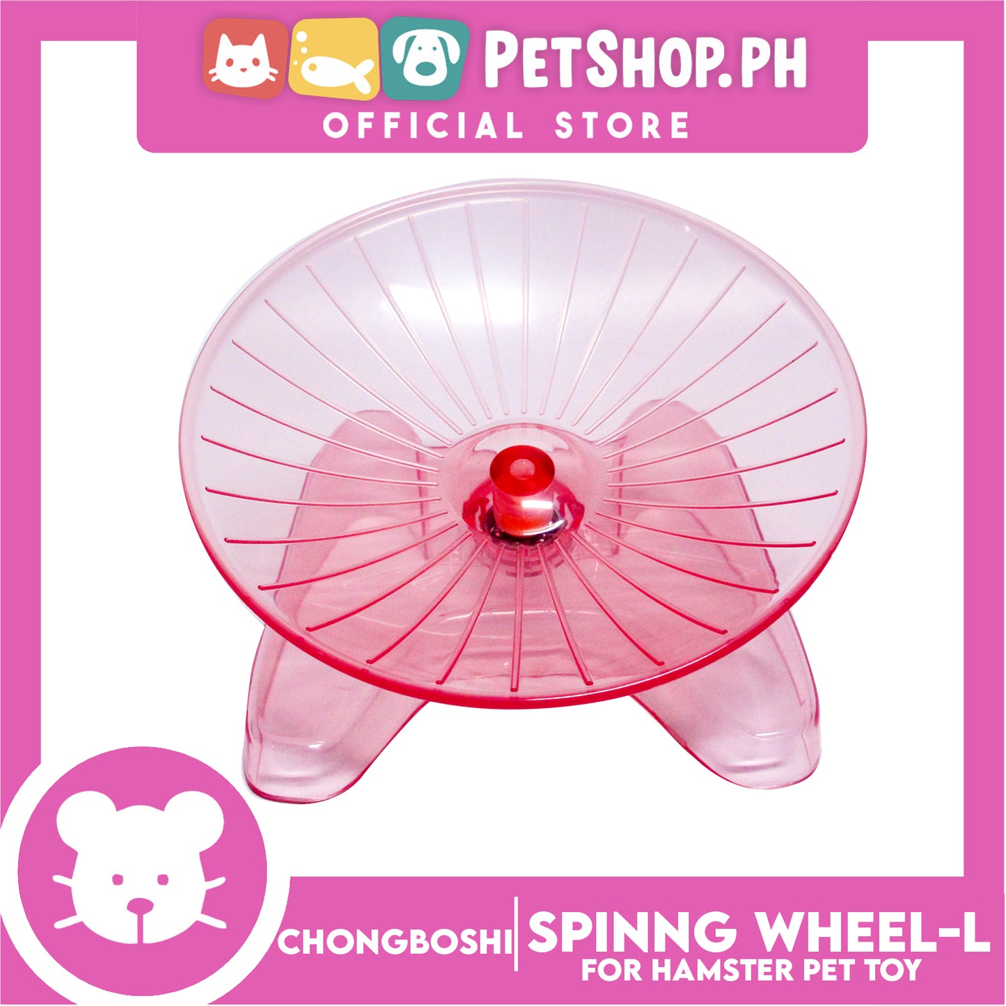Spottoys Hamster Spinng Wheel L P1124