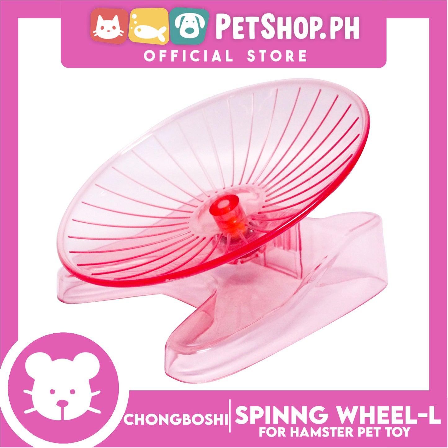 Spottoys Hamster Spinng Wheel L P1124