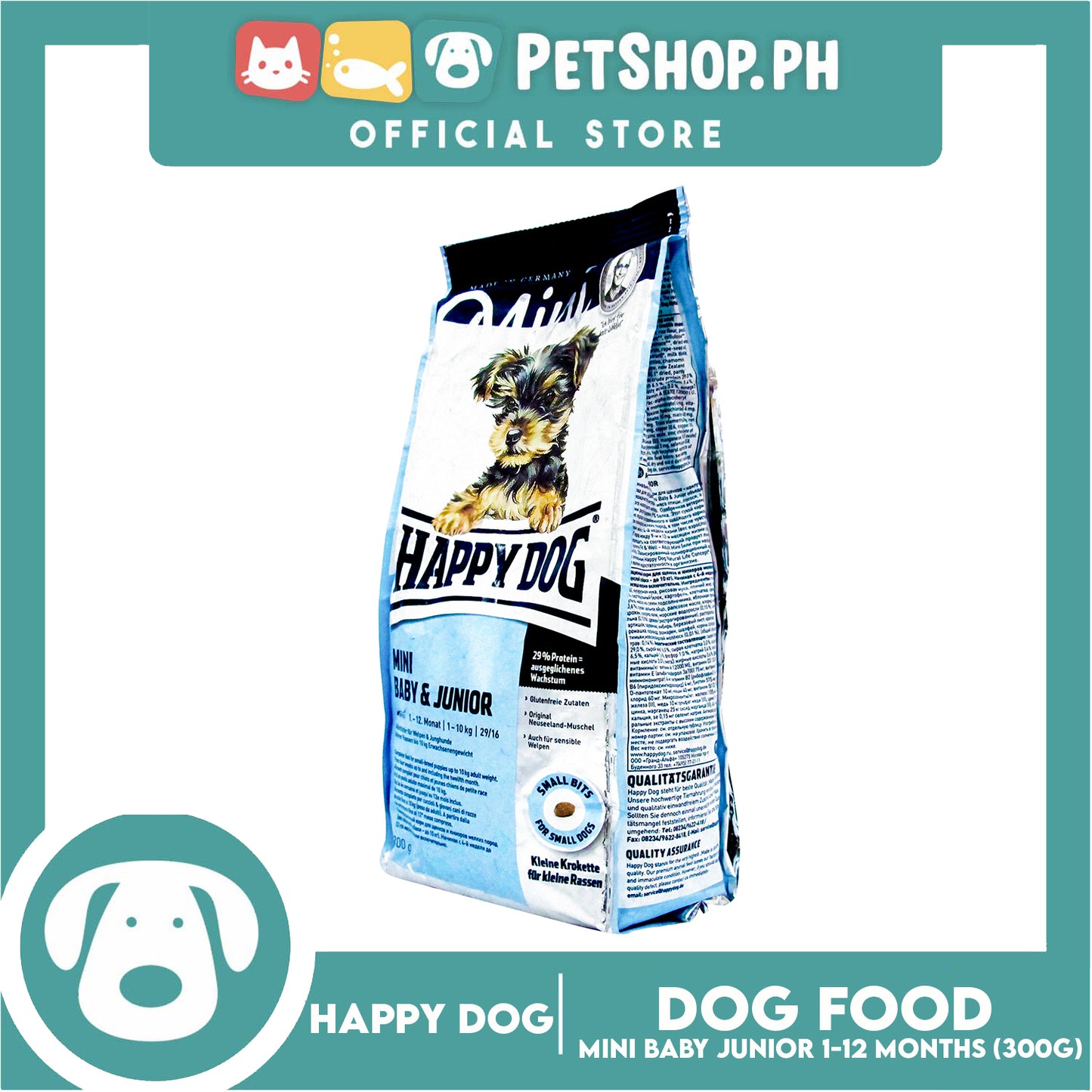 Happy Dog Mini Baby & Junior 300g