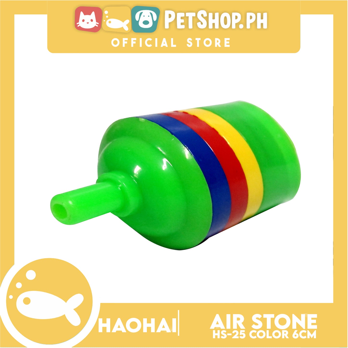 HS-25 Color Airstone 6cm