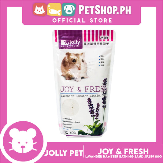 Jolly Pet Joy And Fresh Hamster Bathing Sand 500g (Lavender)