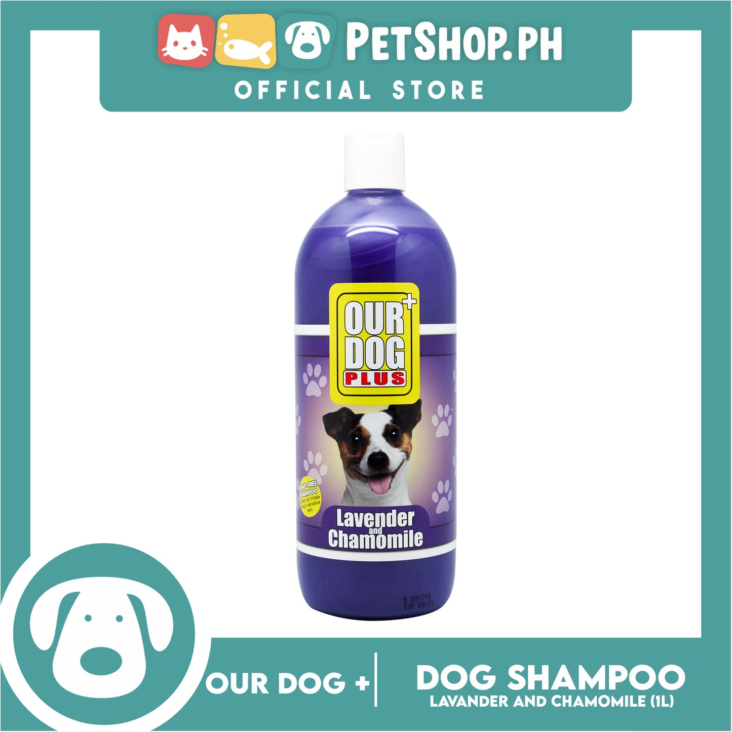 Our Dog Plus Lavender and Chamomile Shampoo