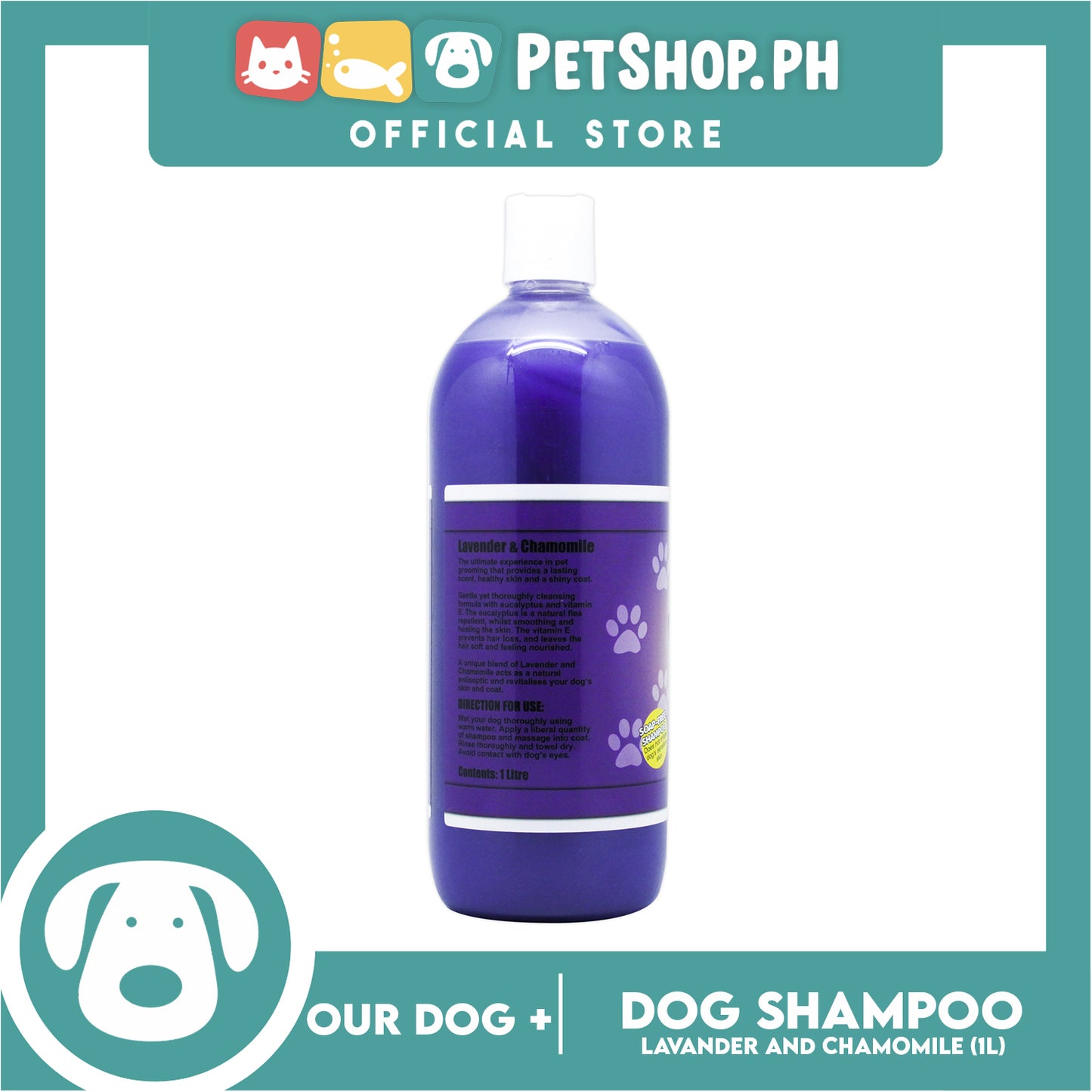 Our Dog Plus Lavender and Chamomile Shampoo