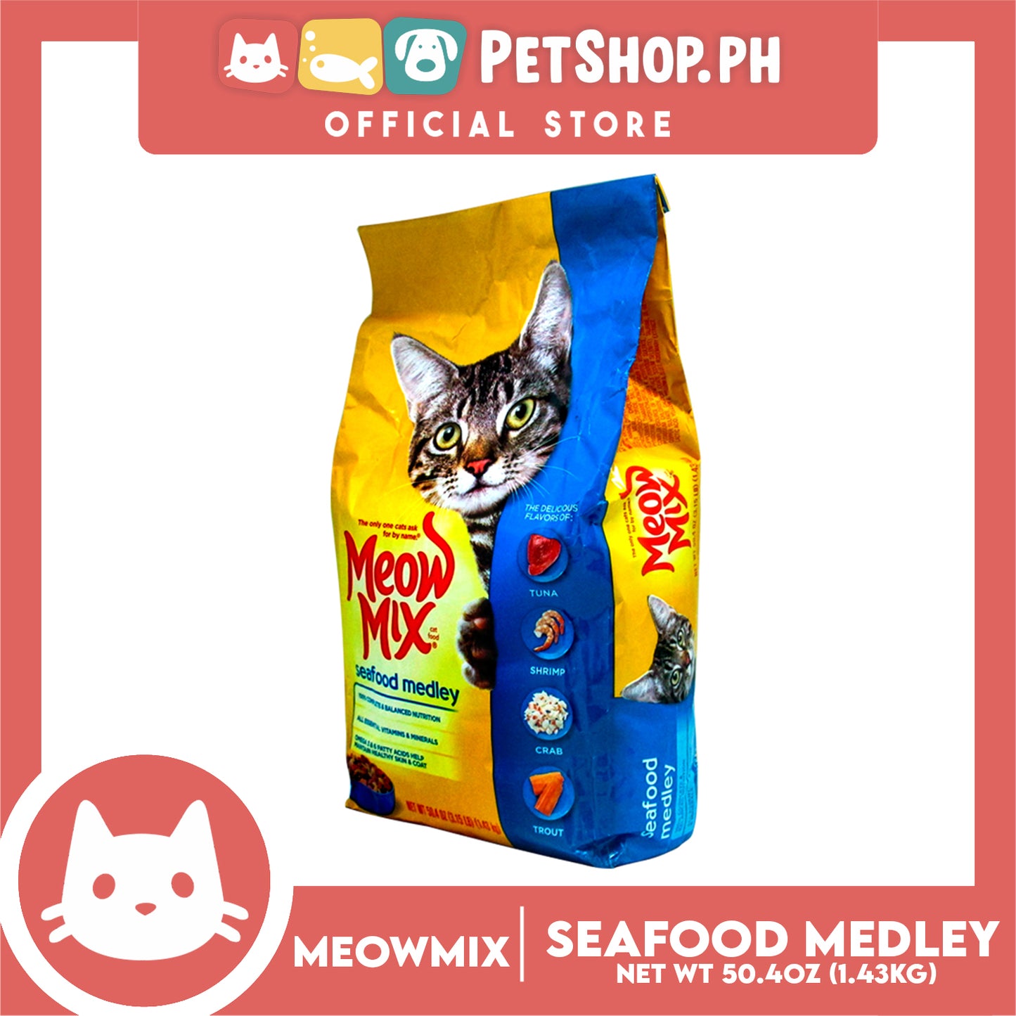 Meow Mix Sea Food Medley