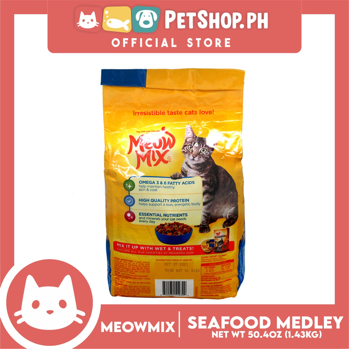 Meow Mix Sea Food Medley