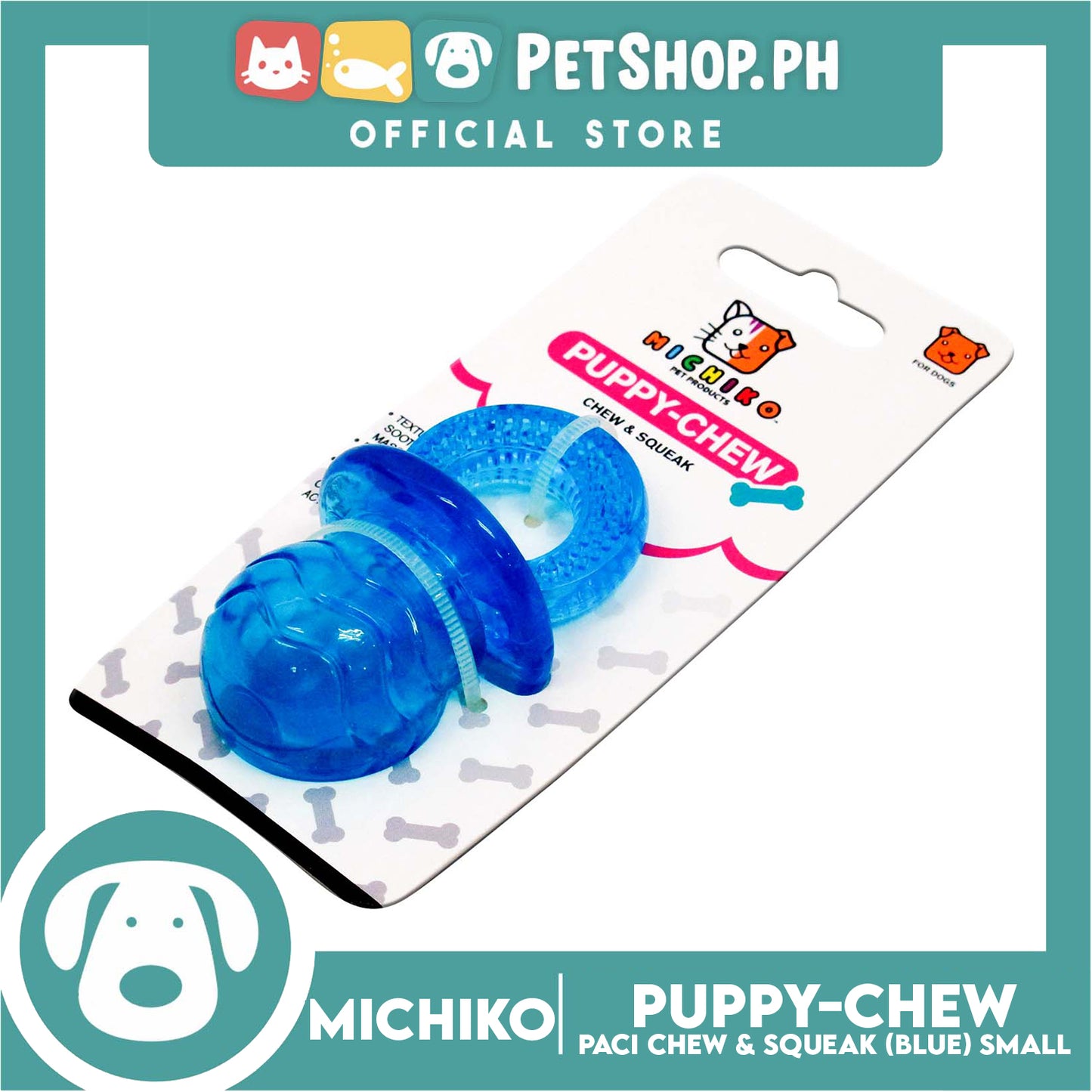Michiko Paci Chew Blue Small