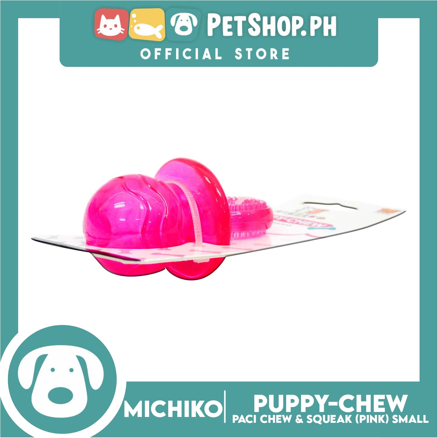 Michiko Paci Chew Pink Small