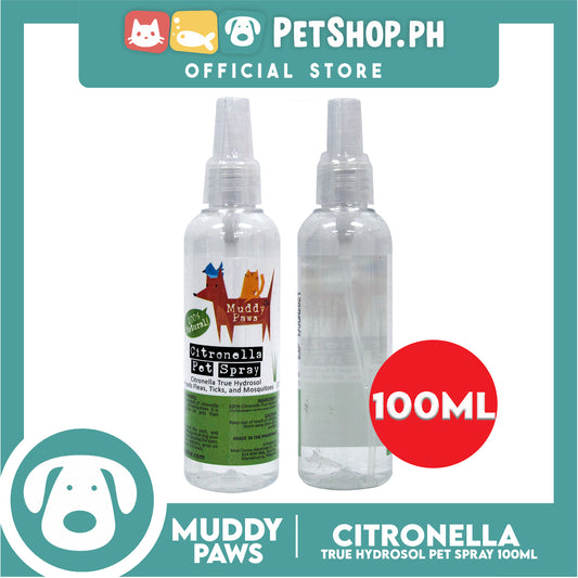 Muddy Paws Citronella Pet Spray 100ml