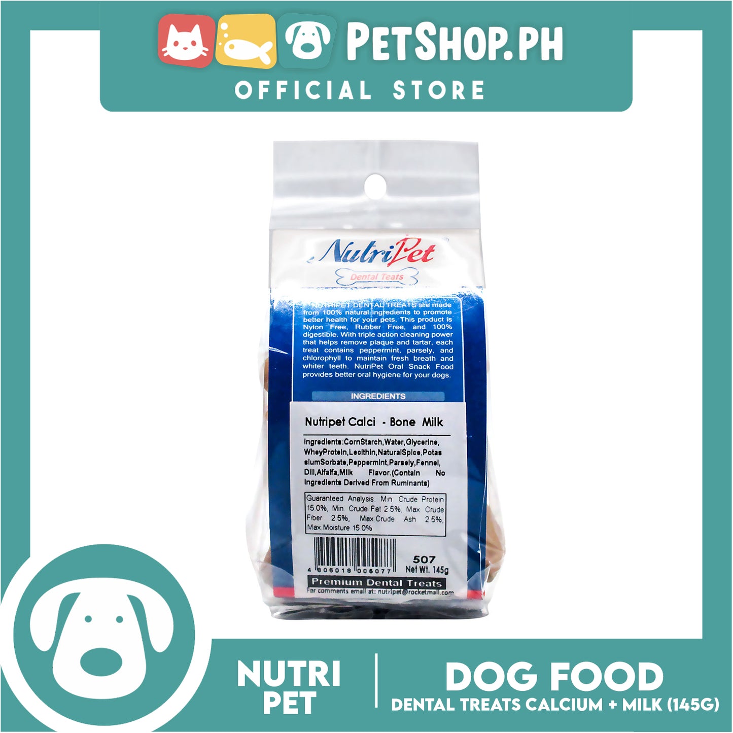NutriPet Calcium Bone Milk-(507) 145g