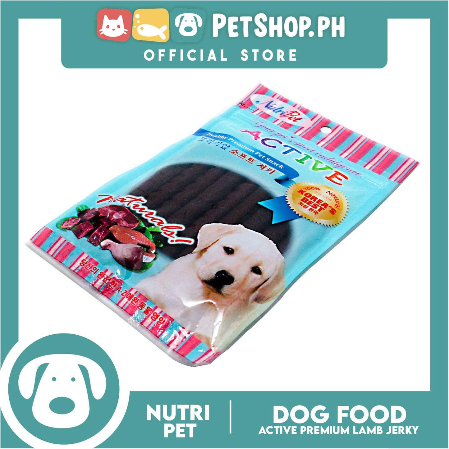Nutripet Lamb Jerky (636) 80g