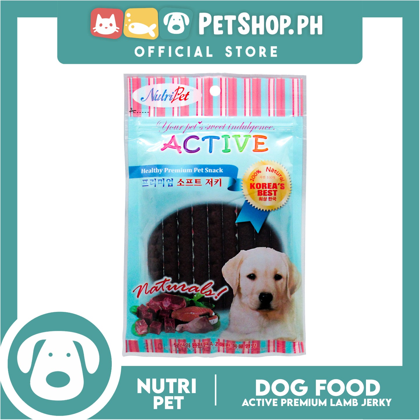 Nutripet Lamb Jerky (636) 80g