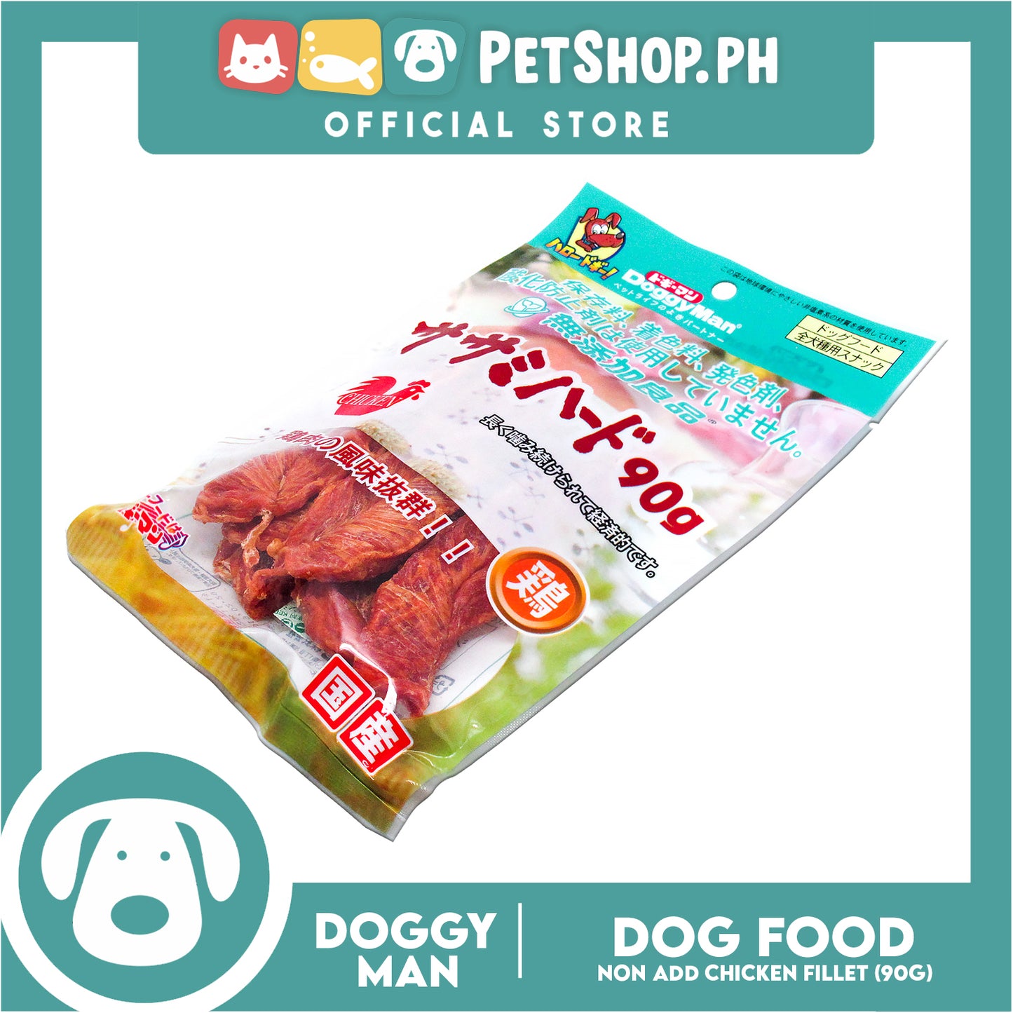 Doggyman Z0009 No Add Chicken Fillet 90g