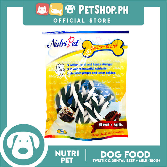 Nutripet Twistix Beef and Milk-(504) 180g