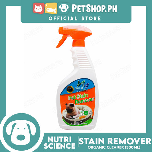 Nutri Science Pet Stain Remover Organic Cleaner 500ml