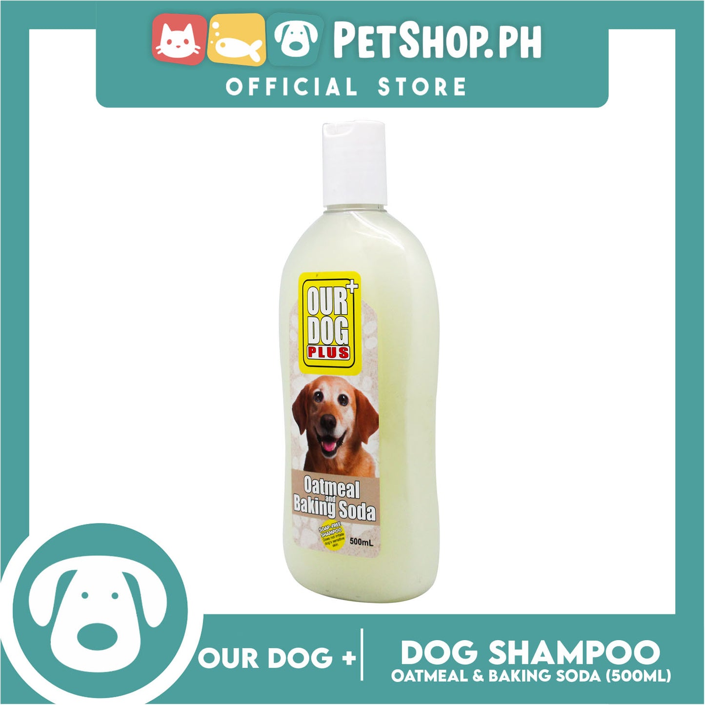 Our Dog Plus Oatmeal and Baking Soda Shampoo