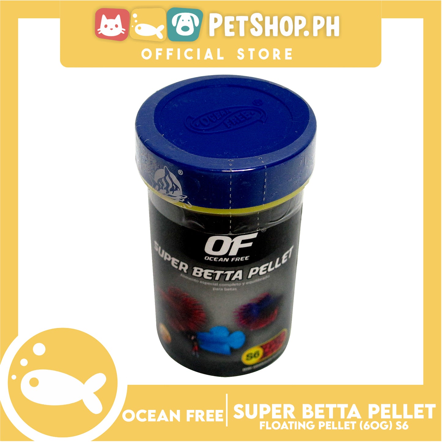 Ocean Free Super Betta Pellet 60g