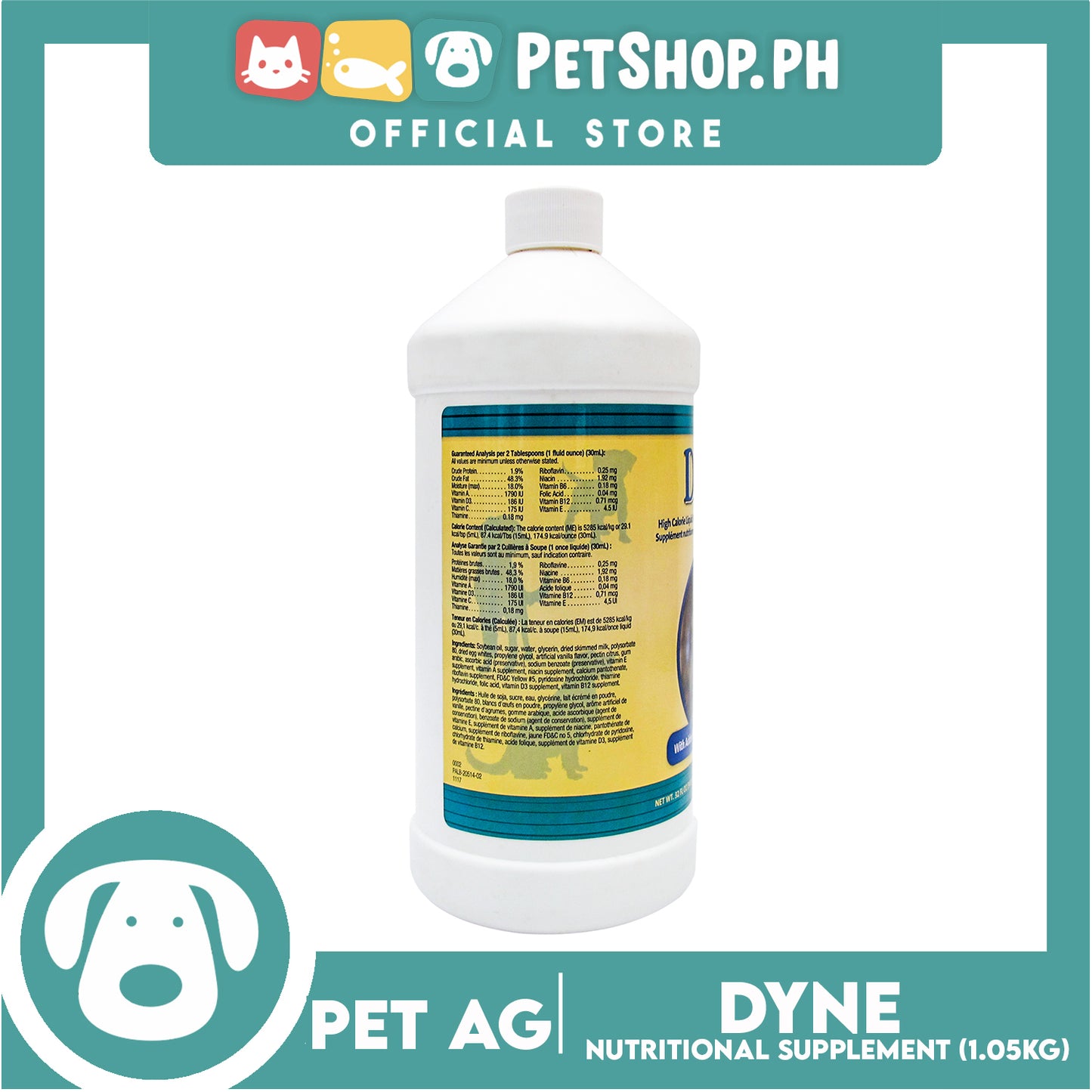 Pet Ag Dyne High Calorie 32oz