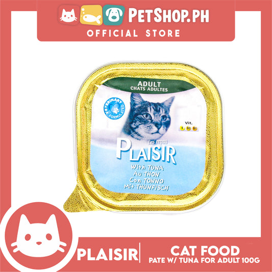 Plaisir Pate With Tuna 100g Cat Wet Food For Adult