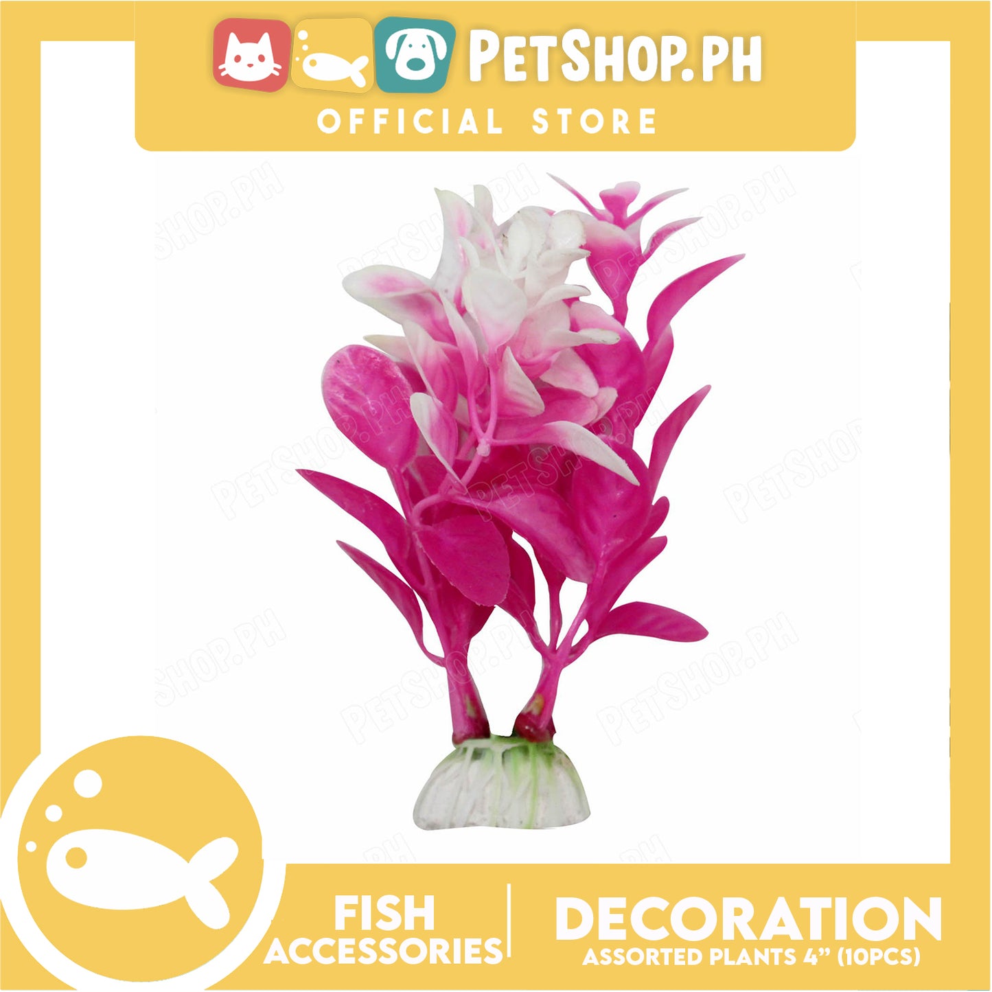 Plants 4" 10pcs Assorted