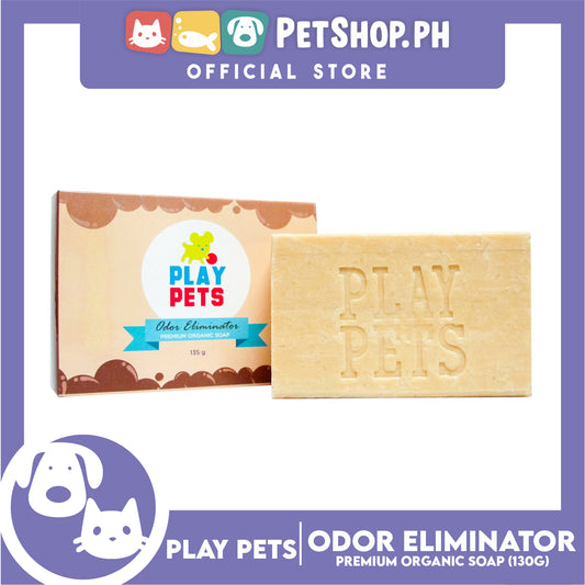 Play Pets Premium Organic Soap 135g (Odor Eliminator) Dog Soap