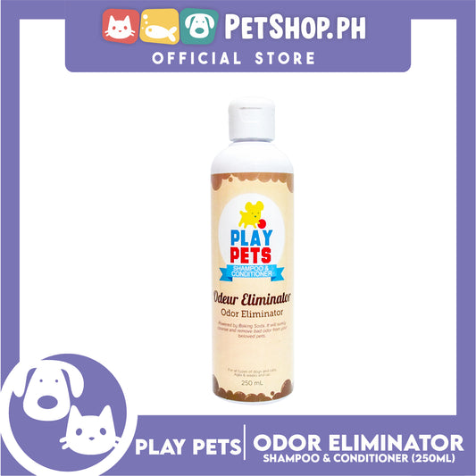 Play Pets Shampoo Odor Eliminator 250mL