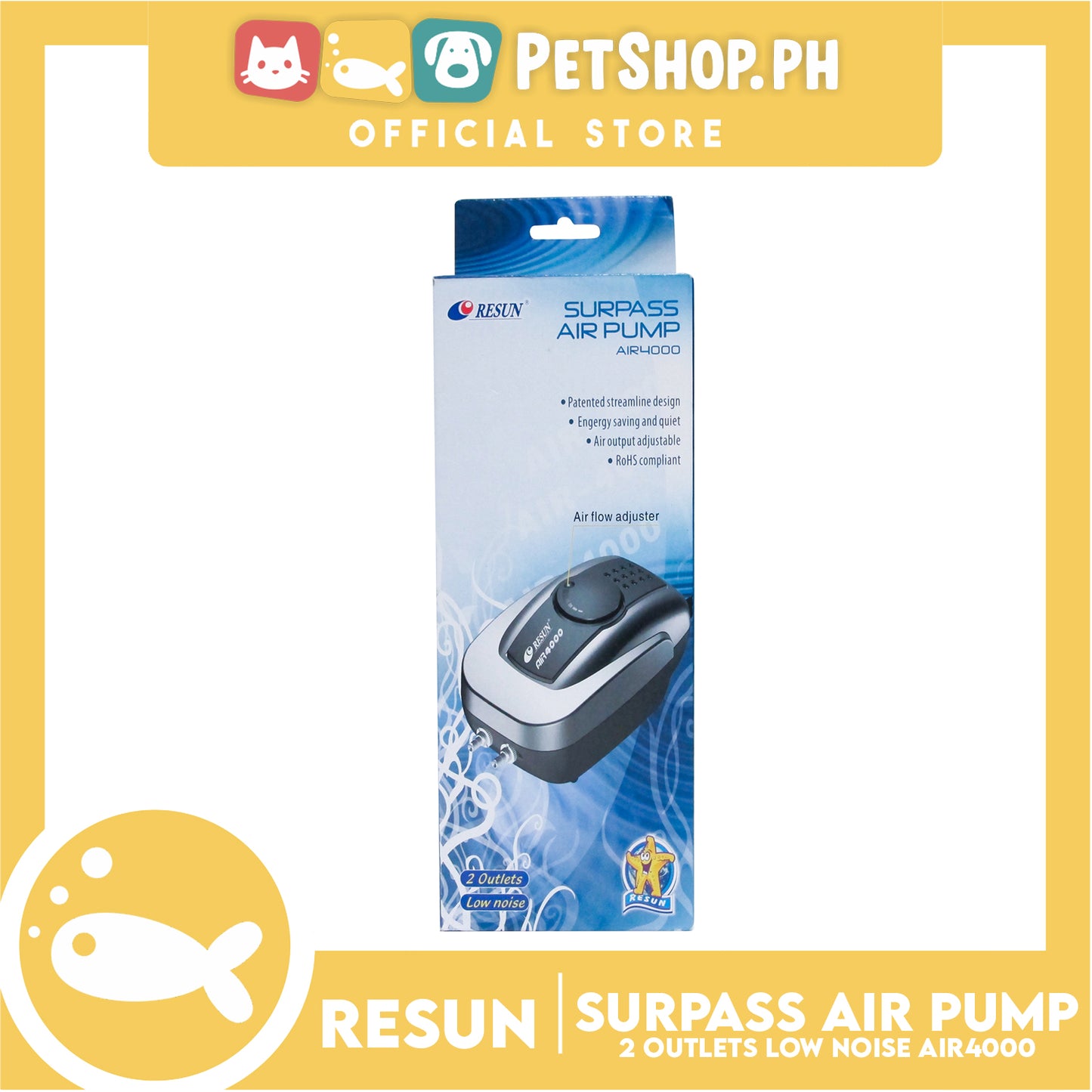 Resun Surpass Air Pump AIR4000