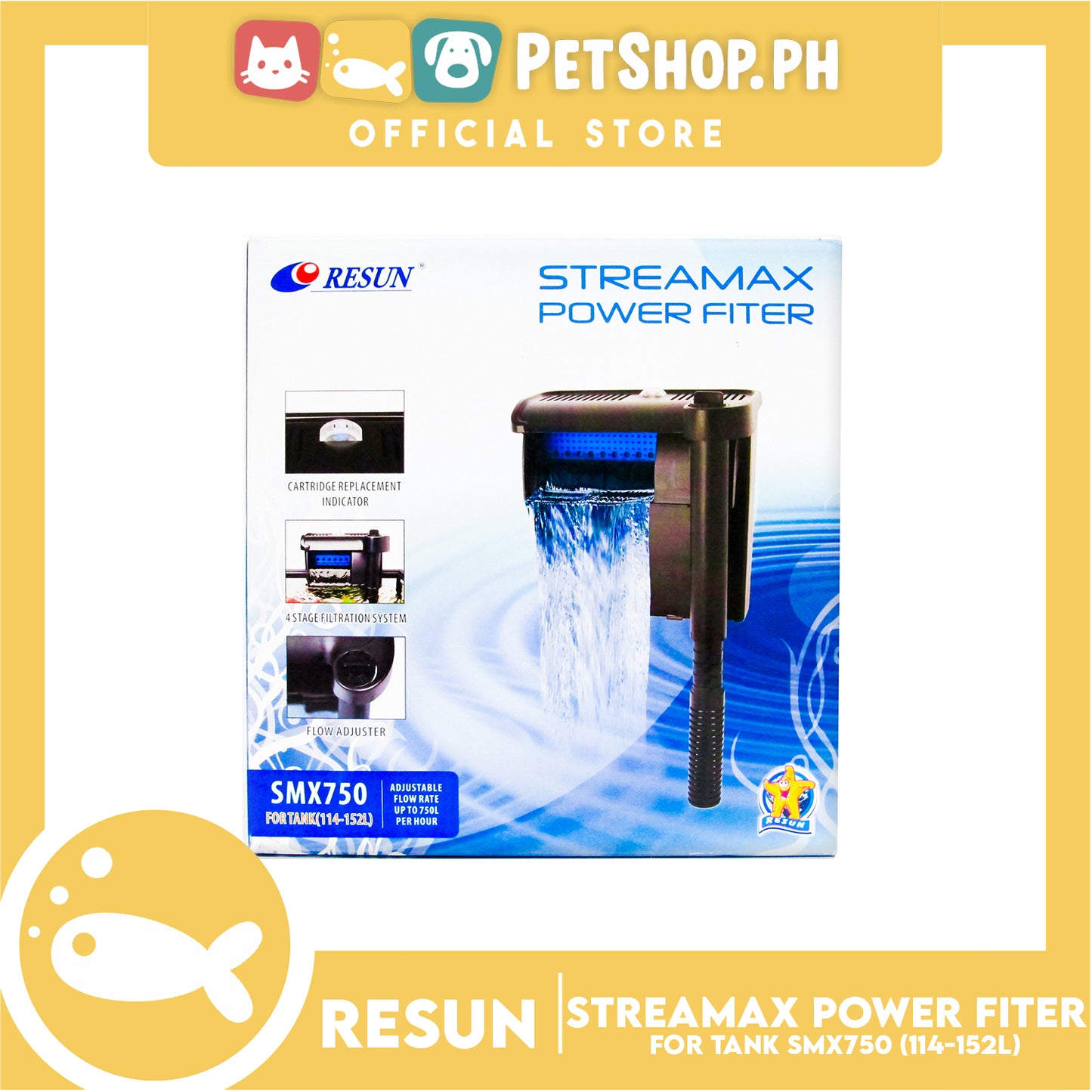 Resun Streamax Power Filter SMX750