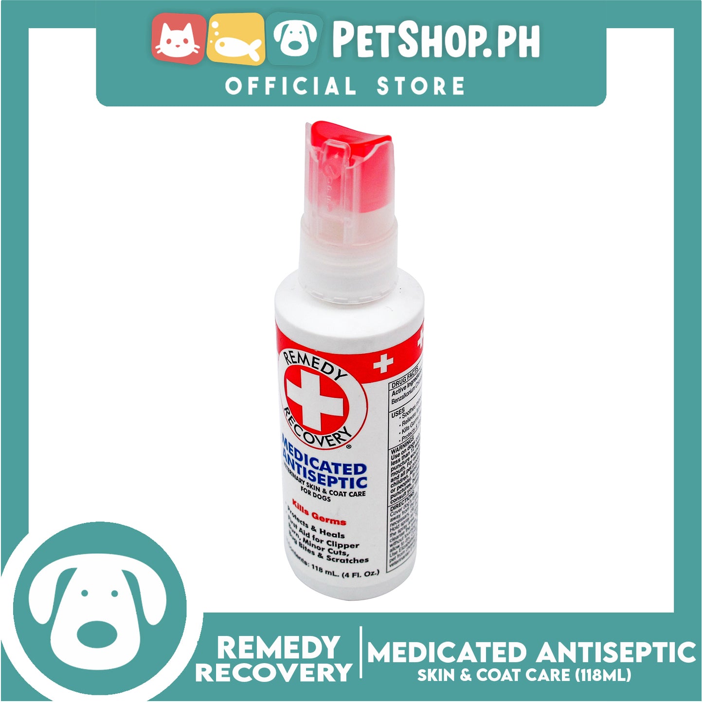 Remedy + Recovery Medicated Antiseptic118mL