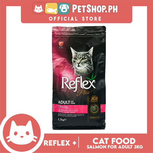 Reflex Adult Cat Food Choosy with Salmon 1.5kg