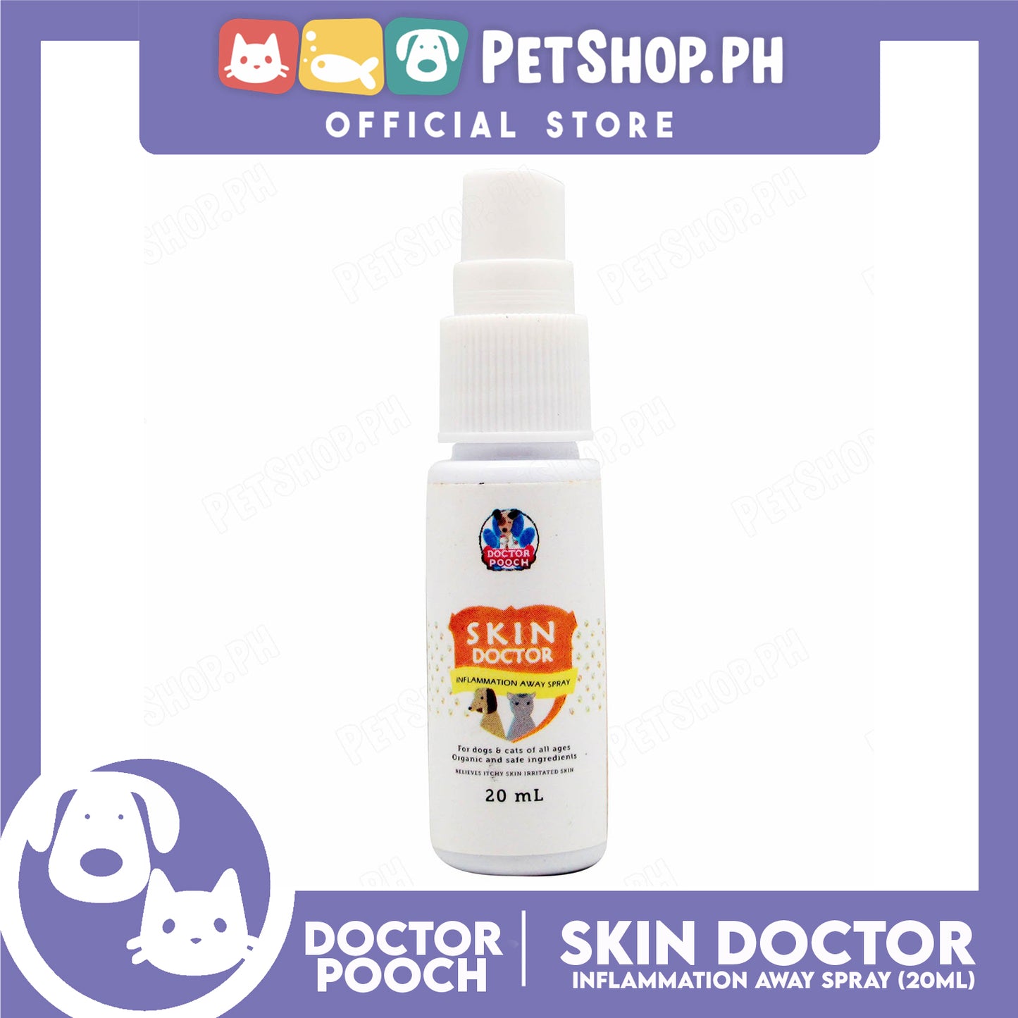 Play Pets Skin Doctor Inflammation Away 20mL