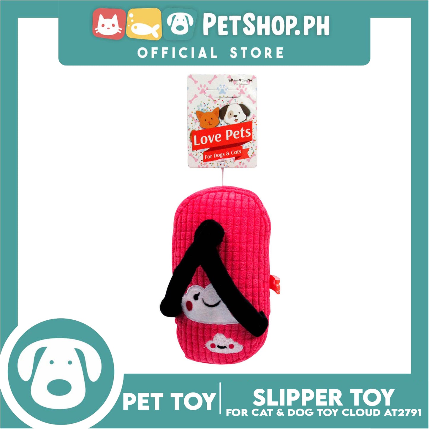 Amy Carol Slipper Toy Cloud Design AT2791 For Cat And Dog