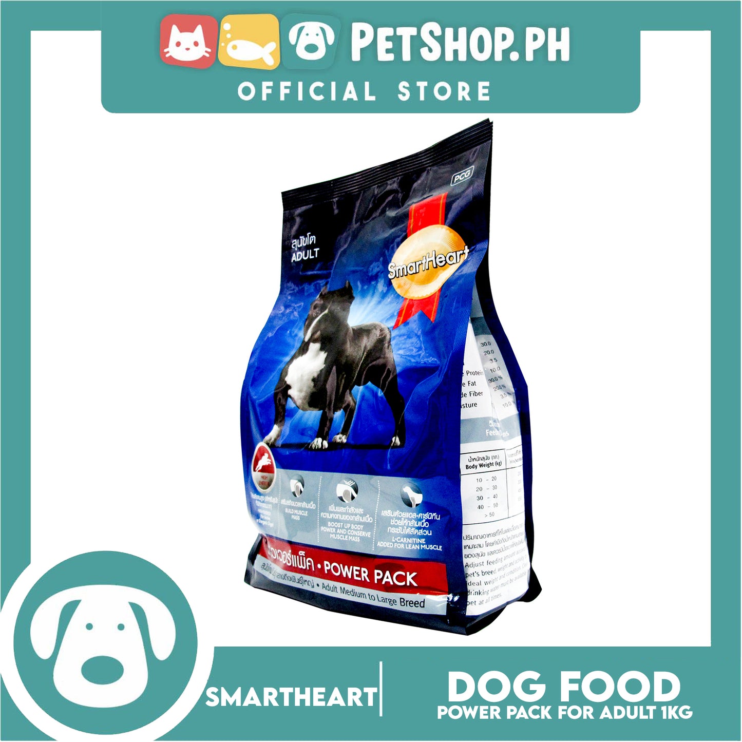 SmartHeart Adult Food Power Pack 1kg