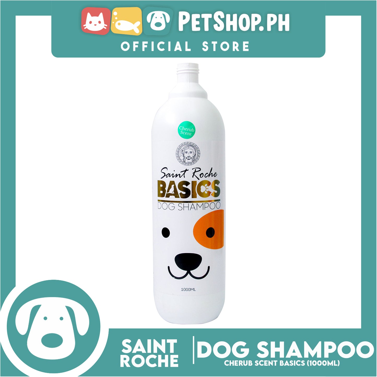 Saint Roche Basics (Cherub Scent) 1 Liter Dog Shampoo