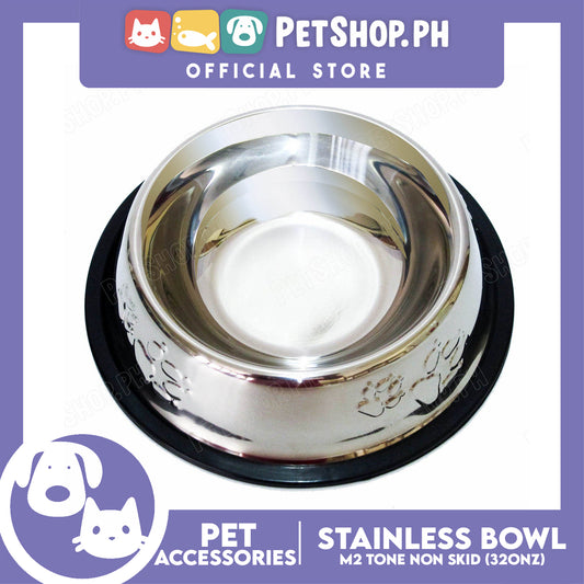 M4 Two Tone Non Skid Stainless Bowl 32oz