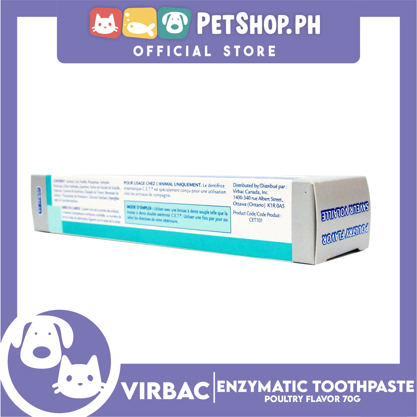 Virbac Enzymatic Toothpaste 70g
