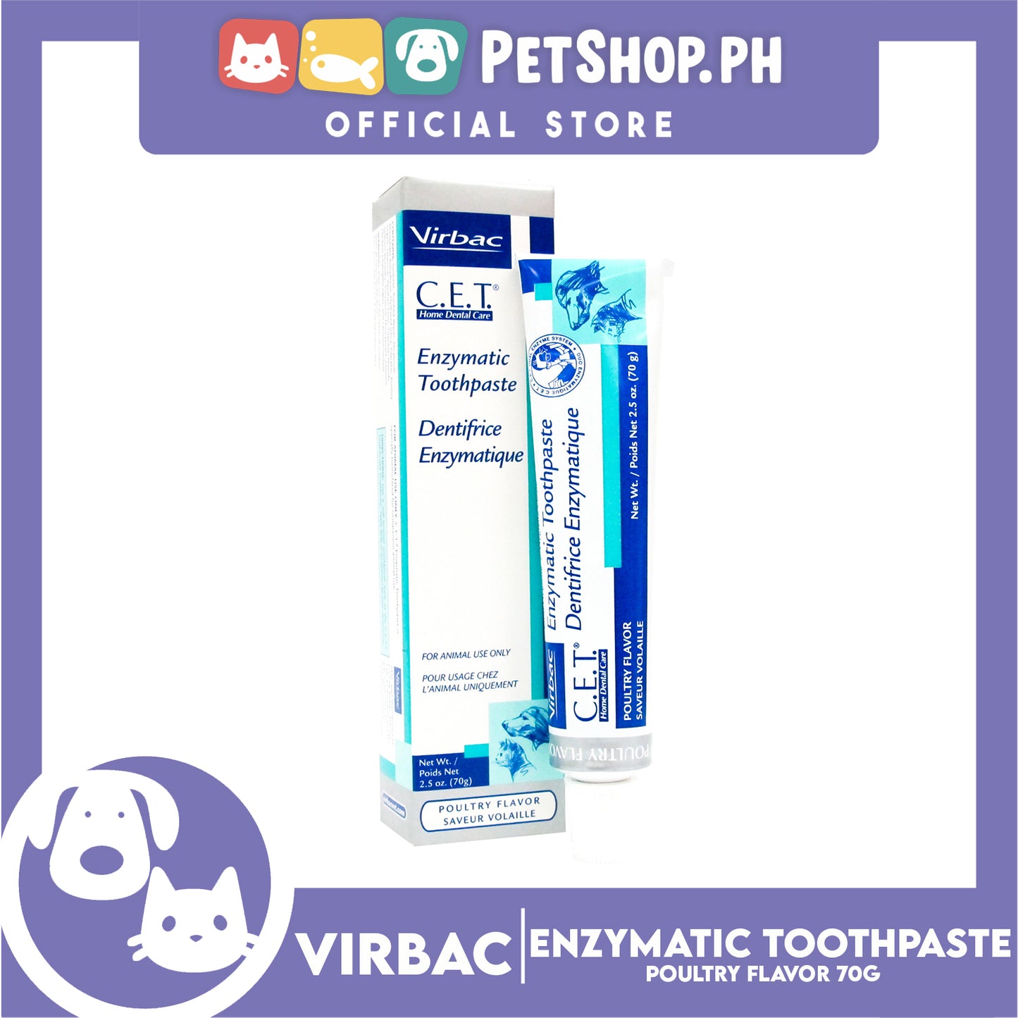 Virbac Enzymatic Toothpaste 70g