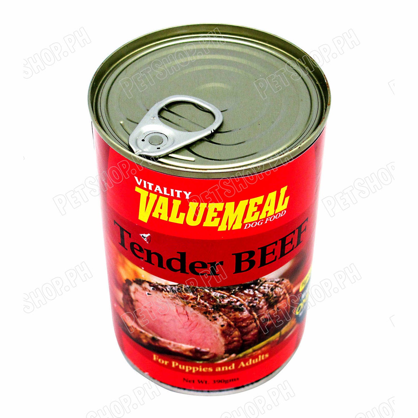 Vitality ValueMeal Canned Dog Food For Puppies And Adults 390g (Tender Beef) Dog Food, Dog Wet Food