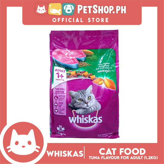 Whiskas Adult Tuna Flavor Dry Cat Food 1.2kg