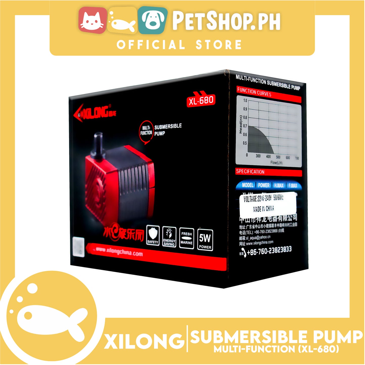 XL-680 Mini Pump 5w