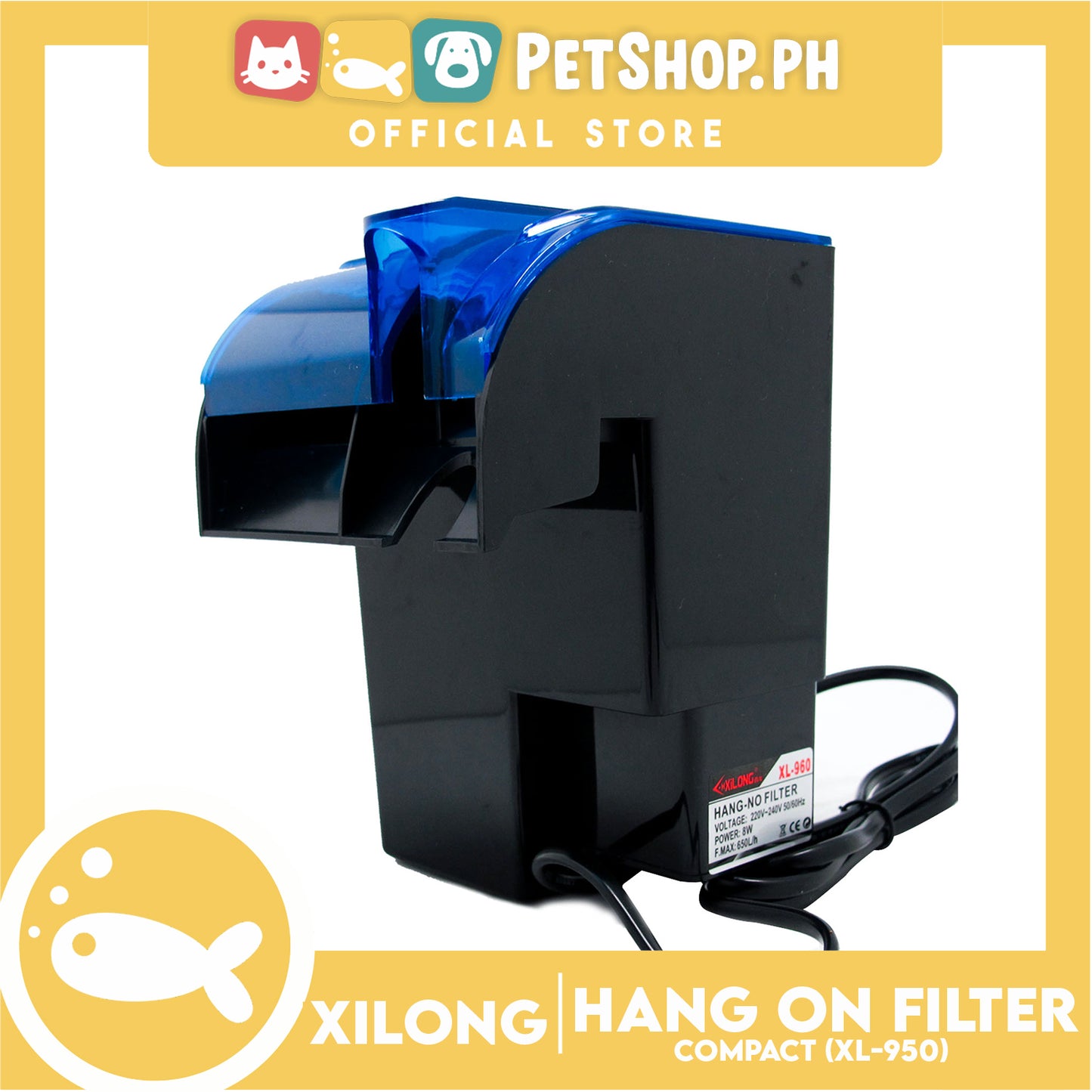 XL-960 Hangon Filter 8w