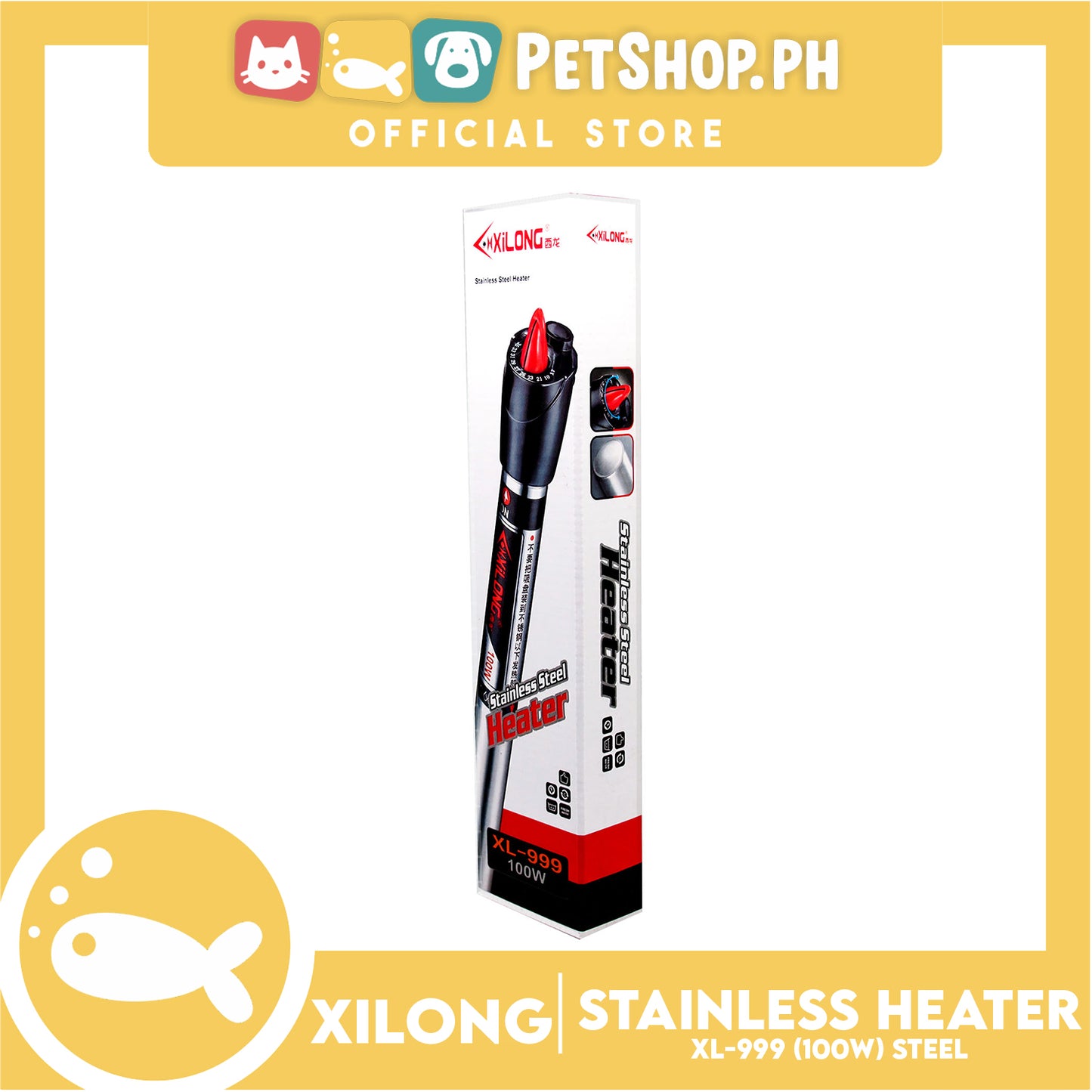 XL-999 Stainless Heater 100w